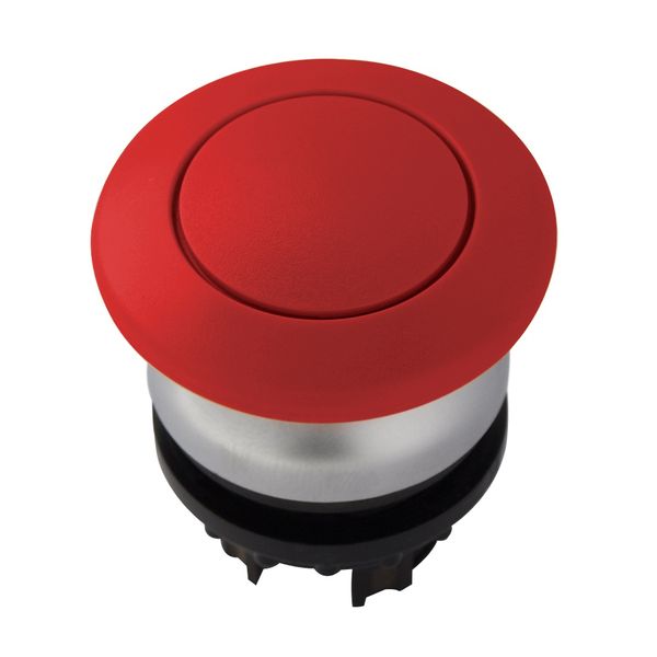 Mushroom push-button, spring-return, red image 1
