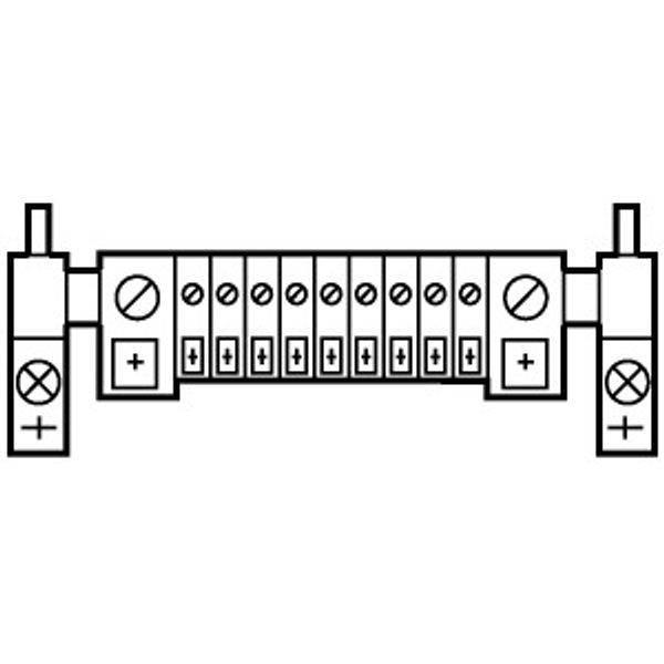 PE-(PEN-) rail for fuse enclosure image 2