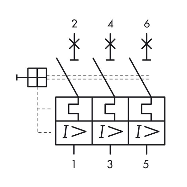 Motor Protection Circuit Breaker, 3-pole, 0.63-1.0A image 4