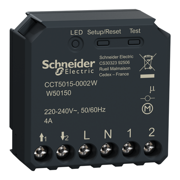 Wiser - recessed micromodule - zigbee - for roller shutters image 1