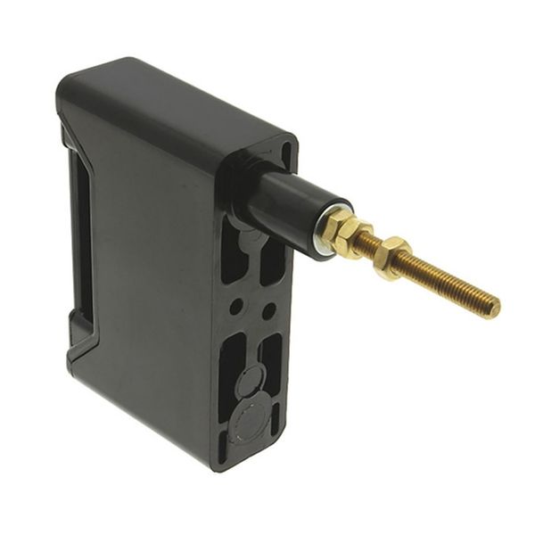 Fuse-holder, LV, 32 A, AC 690 V, BS88/A2, 1P, BS, front connected, back stud connected, black image 18