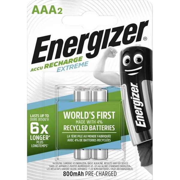 ENERGIZER Extreme HR03 AAA BL2 800mAh image 1