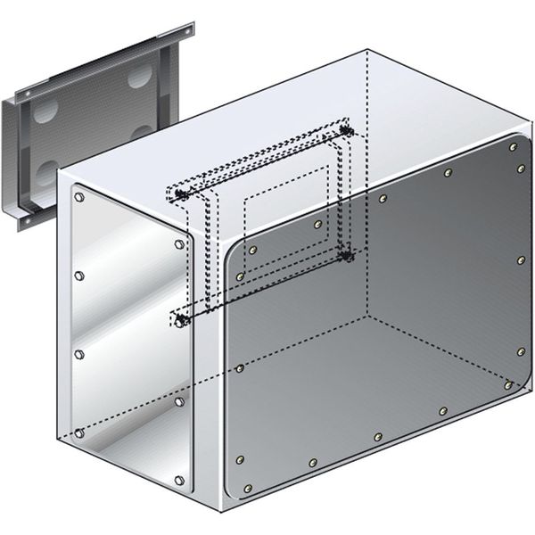 Central power supply box for MR 400A prefabricated electrical trunking image 1