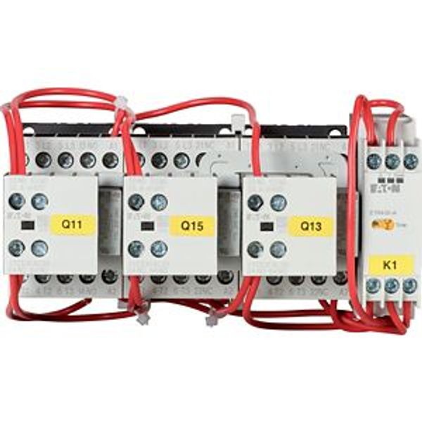 Star-delta contactor combination, 380 V 400 V: 11 kW, 110 V 50 Hz, 120 V 60 Hz, AC operation image 13