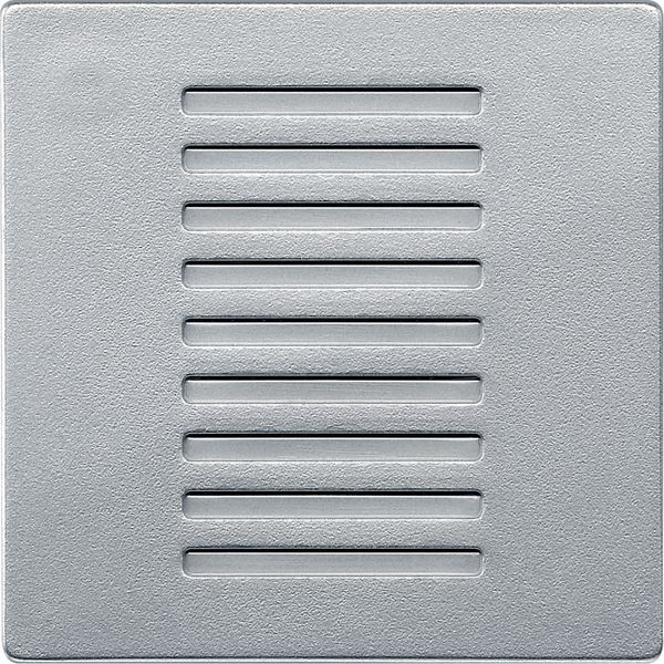 Thermostat, KNX, room, aluminium, System M image 1