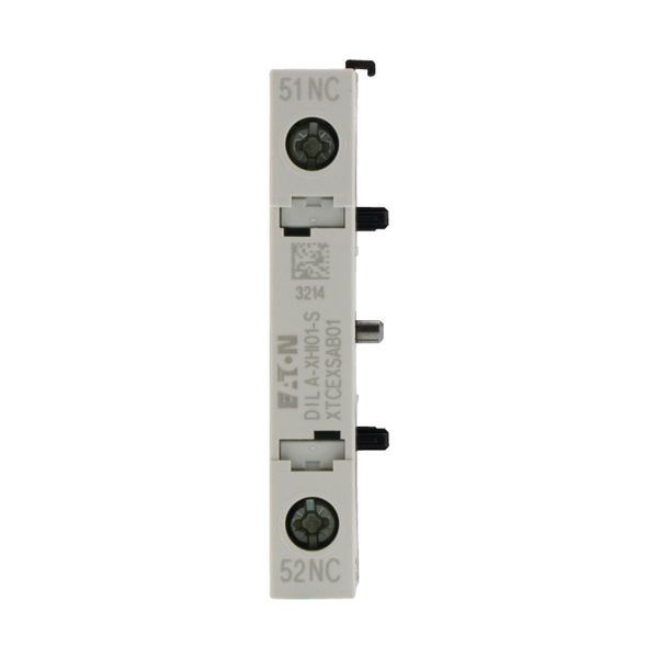 Auxiliary contact module, 1 pole, Ith= 16 A, 1 NC, Side mounted, Screw terminals, DILA, DILM7 - DILM15 image 13