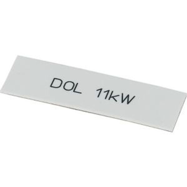 Labeling strip, DOL 0.55KW image 2