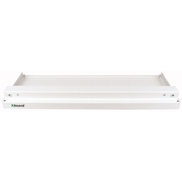 Top/Bottom-panel for Surface-Mounting Installation distribution board, blind, WxD=400x249mm, white image 1