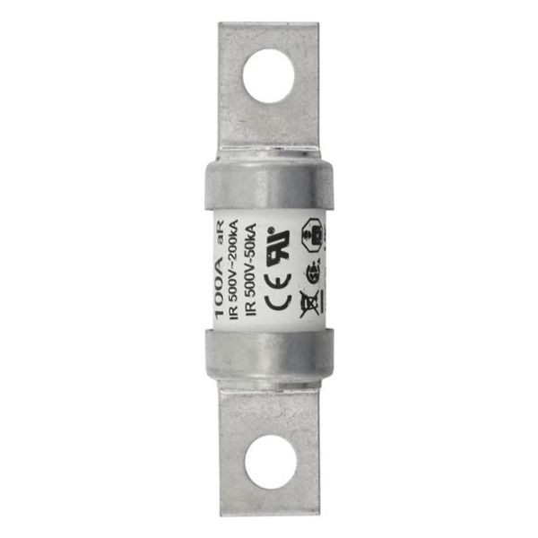 FWH-100BC Eaton Bussmann series high speed cylindrical fuse image 1