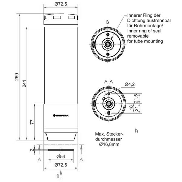 eSIGN 9 Segments with Siren BK image 4