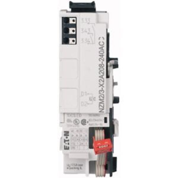 Relay module for NZM2/3, configurable, 2NO, 24DC, 24-230AC, PI image 4