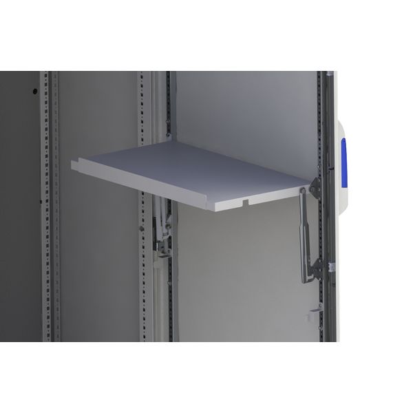 Wiring plan bookrest for 800 mm wide enclosures, sheet steel image 1