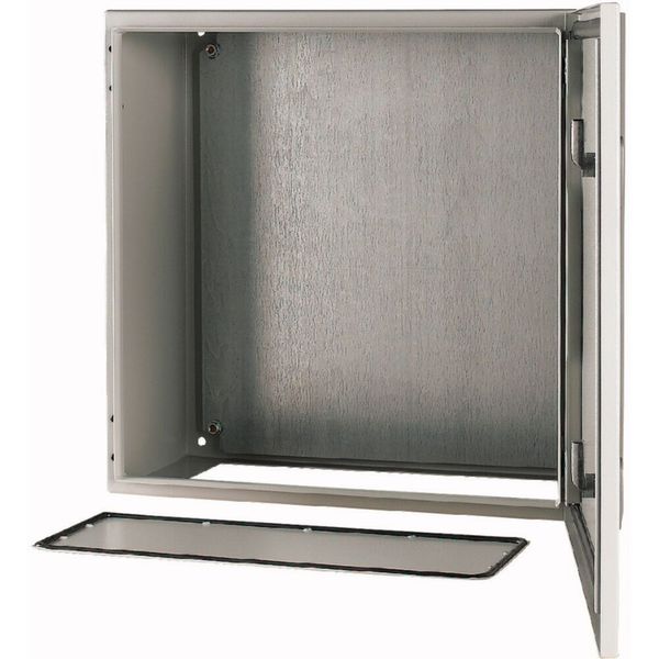 Wall enclosure with mounting plate, HxWxD=500x500x250mm image 12