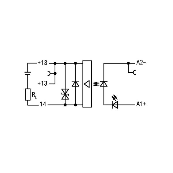 859-761 Optocoupler module; Nominal input voltage: 24 VDC; Output voltage range: 3 … 30 VDC image 6