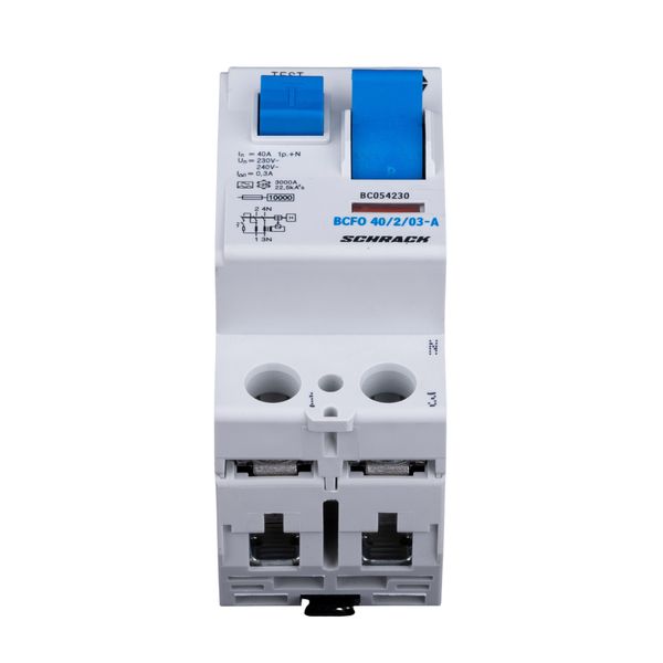 Residual current circuit breaker, 40A, 2-p, 300mA, type A image 2
