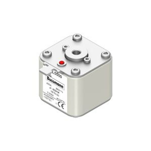 Fuse-link, high speed, 400 A, AC 660 V, Size 1, 53 x 53 x 51 mm, aR, IEC, single indicator image 8