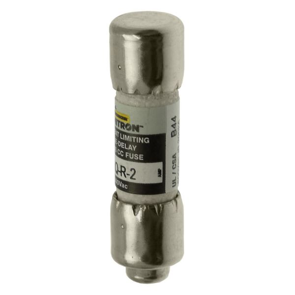 Fuse-link, LV, 2 A, AC 600 V, 10 x 38 mm, 13⁄32 x 1-1⁄2 inch, CC, UL, time-delay, rejection-type image 15