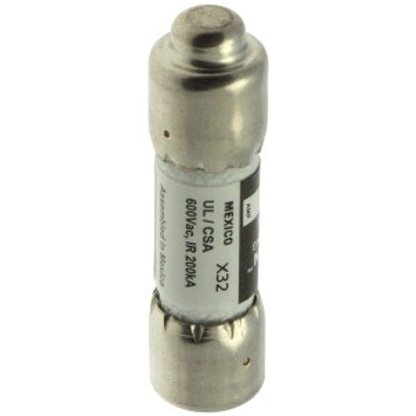 Fuse-link, LV, 1 A, AC 600 V, 10 x 38 mm, CC, UL, fast acting, rejection-type image 35