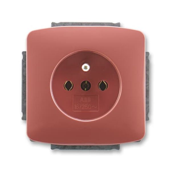 5583A-C02357 B Double socket outlet with earthing pins, shuttered, with turned upper cavity, with surge protection image 73
