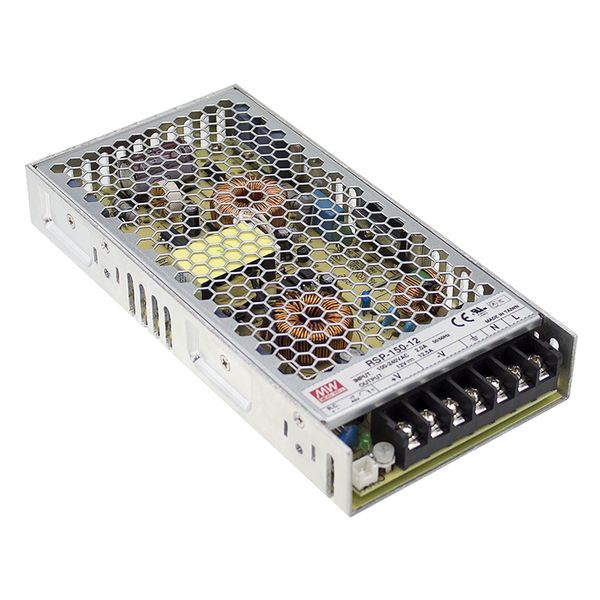 RSP-150-12 Switching power supply, closed, 150W, 12V, 12,5A, MEAN WELL image 1