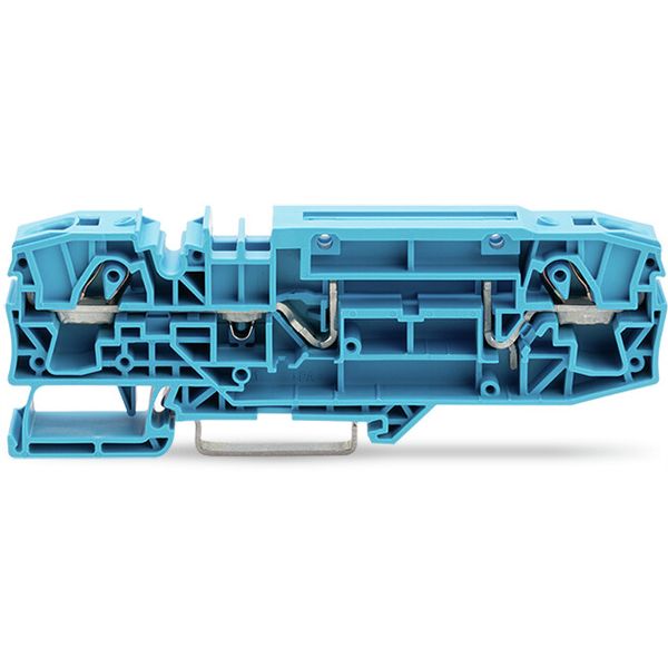 2-conductor carrier terminal block with test option for DIN-rail 35 x image 2