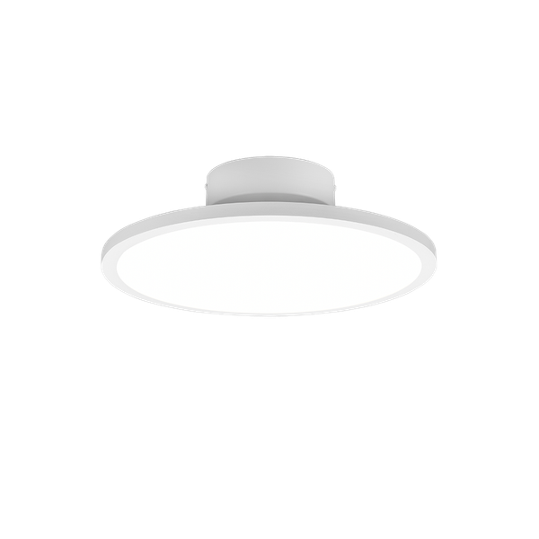 Tray LED ceiling lamp matt white image 1