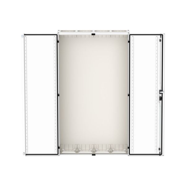 Floor-standing distribution board EMC2 empty, IP55, protection class II, HxWxD=1850x1050x270mm, white (RAL 9016) image 5