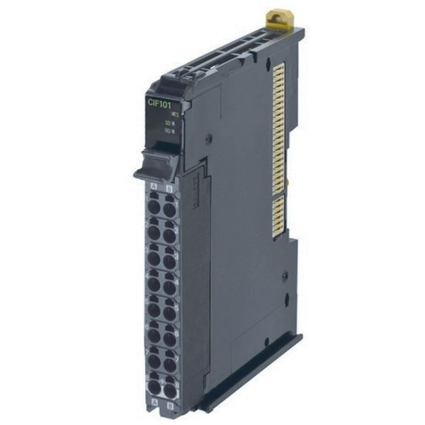 Serial Communication Interface Unit, 1 x RS-232C, screwless push-in co image 2