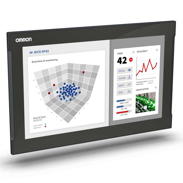 Machine Controller for 64 axes, Industrial Panel PC with Intel® Core™ NY510335G image 2