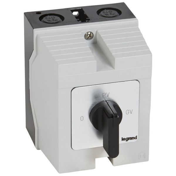 Cam switch - 3-phase motor switch starter 1 way,2 speed O-PV-GV - PR 12 - box image 1