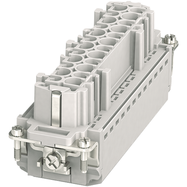 B24 female 24-pole, Push-in, 500 V, 16 A image 1