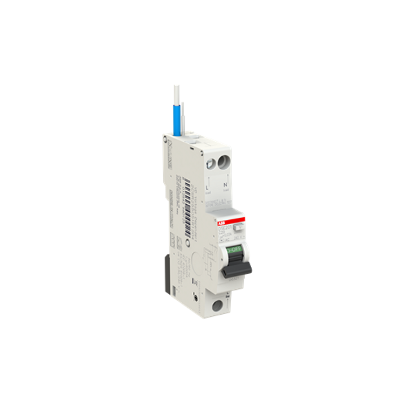 DSE201 C20 AC30 - N Blue Residual Current Circuit Breaker with Overcurrent Protection image 2