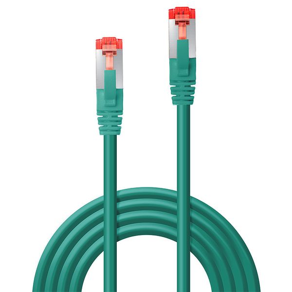 0.5m Cat.6 S/FTP Network Cable, Green RJ45, M/M, 250MHz, Copper, 27AWG image 2