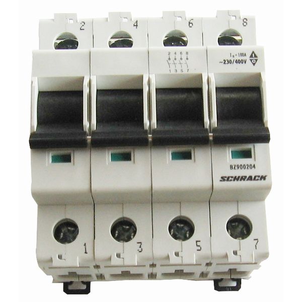 Main Load-Break Switch (Isolator) 100A, 4-pole, ME image 1