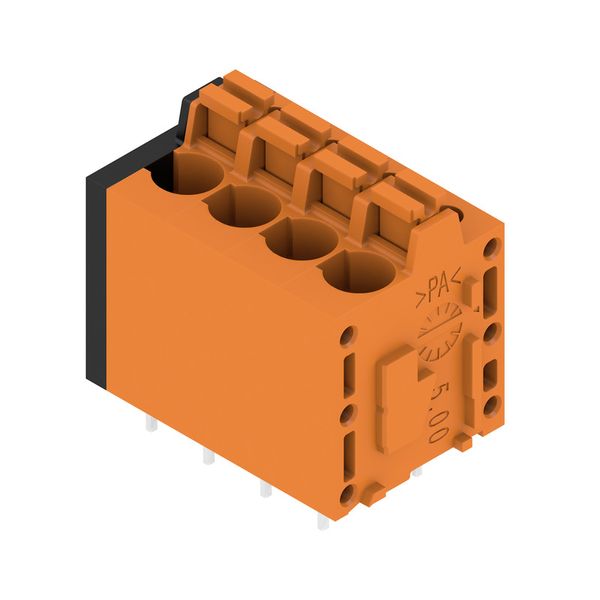 PCB terminal, 5.00 mm, Number of poles: 4, Conductor outlet direction: image 2