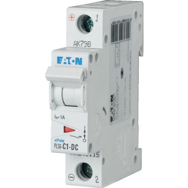 PLS6-C1-DC-MW Eaton Moeller series xPole - PLS6-DC MCB image 1