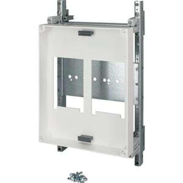 NH switch-disconnectors mounting unit, 160A, WxH=250x300mm, 1x XNH00 3p, mounting on mounting plate image 2