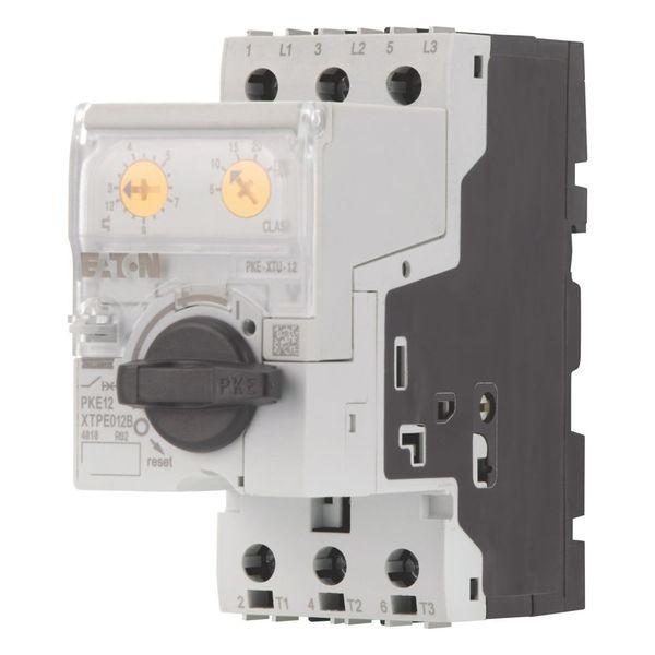 Motor-protective circuit-breaker, Complete device with standard knob, Electronic, 3 - 12 A, With overload release image 4