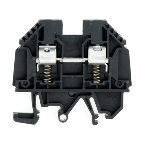 Feed-through terminal block, Screw connection, 4 mm², 690 V, 32 A, Num image 1
