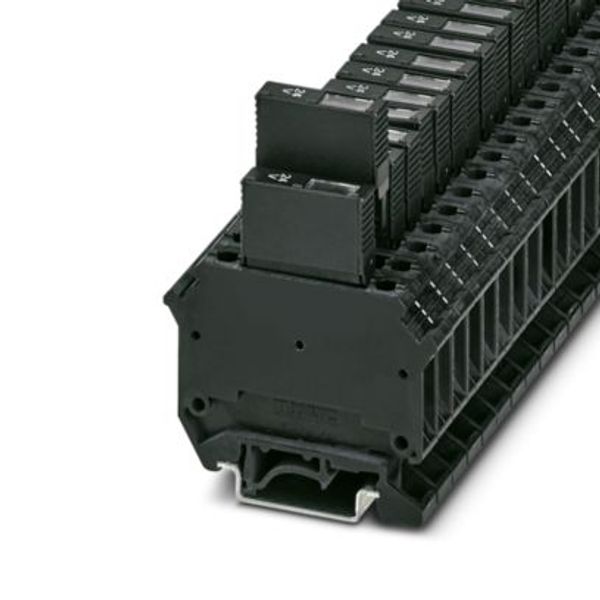 UK-SILED  24 BK - Fuse modular terminal block image 1