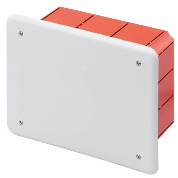 JUNCTION AND CONNECTION BOX - FOR BRICK WALLS - DIMENSIONS 160X130X70 - WHITE LID RAL9016 image 2