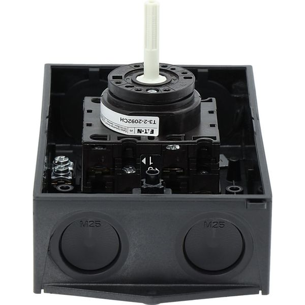 SUVA safety switches, T3, 32 A, surface mounting, 2 N/O, 2 N/C, STOP function, with warning label „Interrupteur de sécurité“, Indicator light 230 V image 35