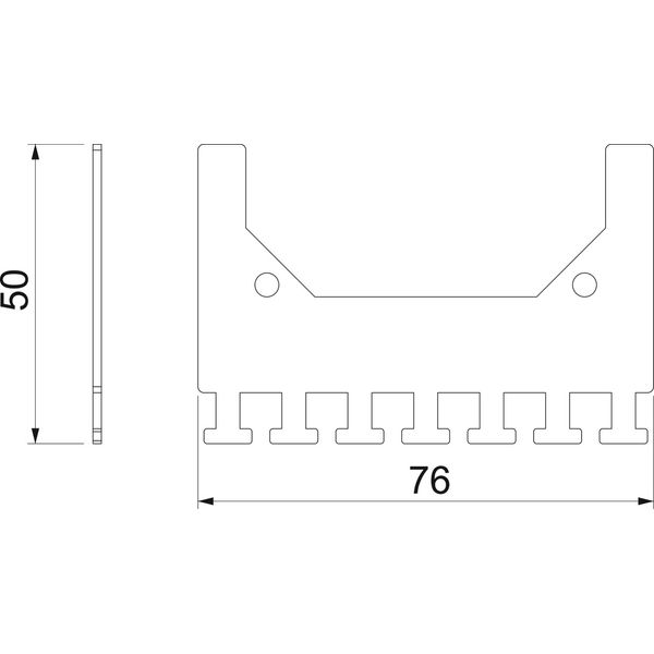 UT ZE Strain relief for UT3/UT4 76x50x2 image 2