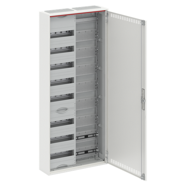 CA28VML ComfortLine Compact distribution board, Surface mounting, 96 SU, Isolated (Class II), IP30, Field Width: 2, Rows: 8, 1250 mm x 550 mm x 160 mm image 2