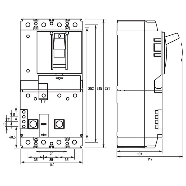 SCHUKO® socket, 39 mm high 321A image 4