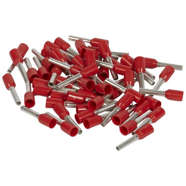 Ferrules Starfix - simples individuals - cross section 1 mm² - red image 1