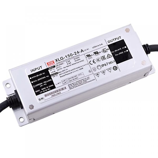 AC-DC Single output LED driver Constant Power Mode 50W 12V 16A IP67 image 1