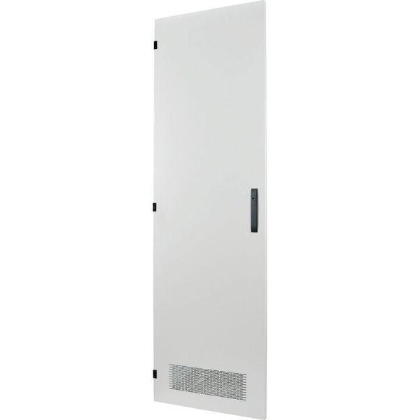 Door to switchgear area, ventilated, right, IP30, HxW=2000x850mm, grey image 6