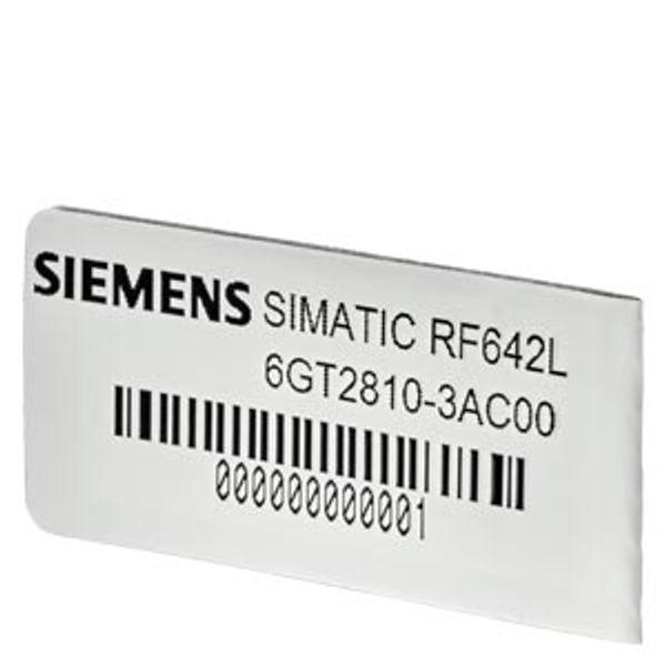 SIMATIC RF635L SmartLabel half-carton white 74x207.4 mm ISO 18000-6C EPC Class 1 Gen 2 frequency 860 to 960 MHz chip type Impinj Monza 4i 256-bit (32 image 2