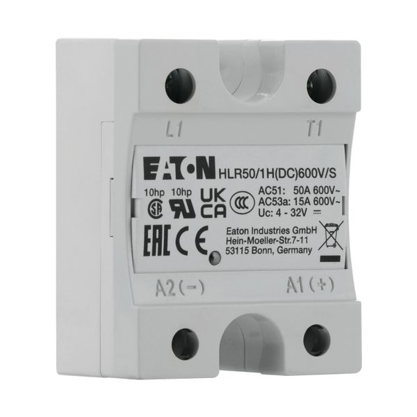 Solid-state relay, Hockey Puck, 1-phase, 50 A, 42 - 660 V, DC, high fuse protection image 17